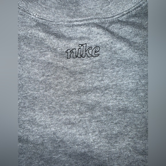 Nike Gray Dri-FIT Sweatshirt with Black Detail - Picture 3 of 4